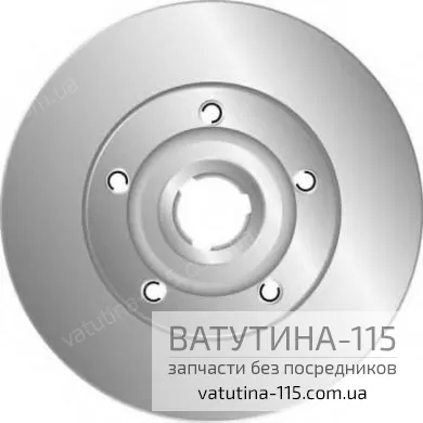 6431.00 Диск гальмівний задній 245x10