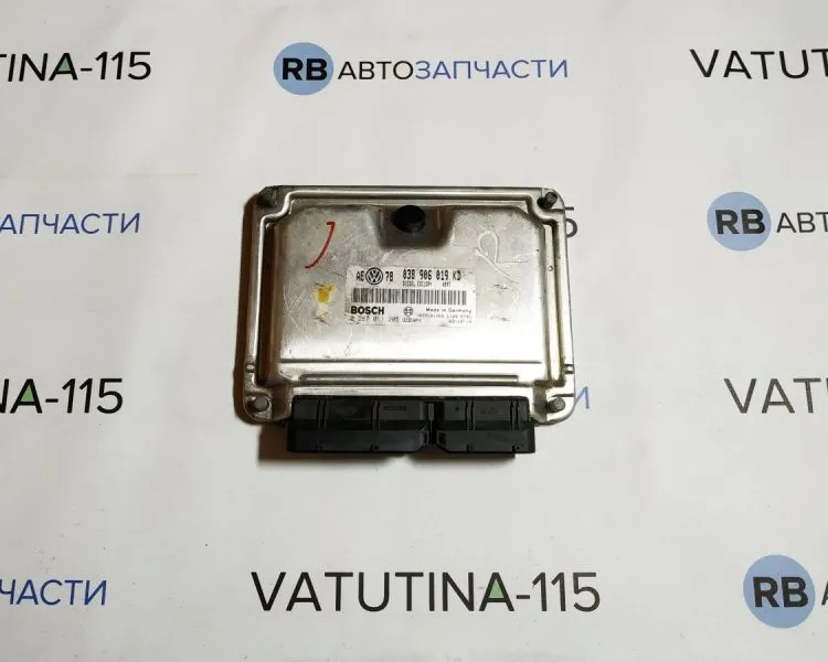 038906019KD Блок управления двигателем