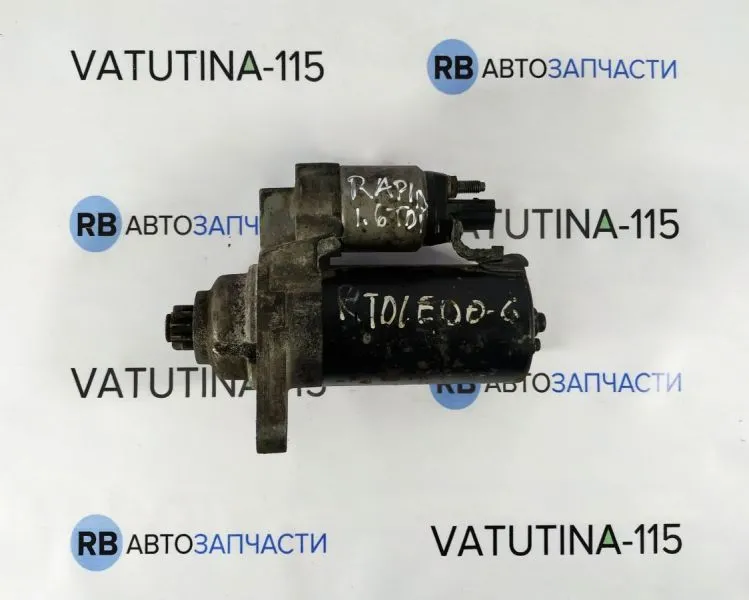 02Z911024K-BU Стартер 1,6TDI - 02Z911023N