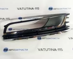Решітка бампера R + 2 хром. молдинга
