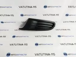Решітка бампера L без отв. пр/тум. (-GTI) - 5K0853665A9B9