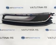 Решітка бампера R + 2 хром. молдинга