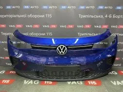 Бампер передній (комплектний) під парктр. (подряпини)