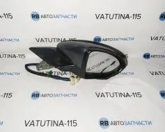 Зеркало эл. R + указ. повор. (6 пин. + 2)