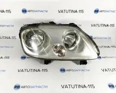 Фара основна R H7+H1+W+PY срібл.