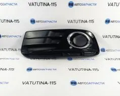 Решетка бампера L +пр/тум. +хром - 8R0807681MBJI